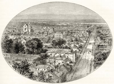 Perth, West-Australië, c.1880, uit 