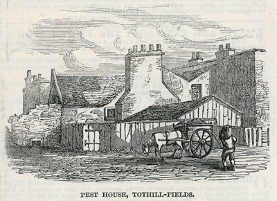 Pesthuis, Tothill Fields door English School