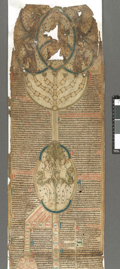 Peter van Poitiers, Compendium historiae in genealogia Christi (Perkament) door English School