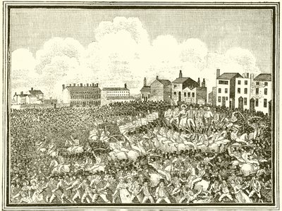 Peterloo bloedbad door English School