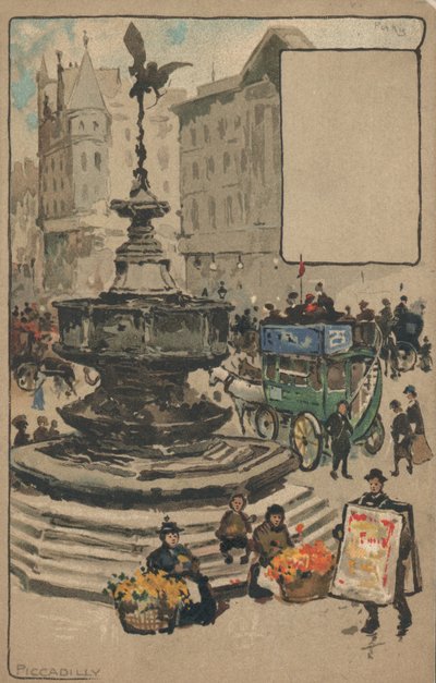 Piccadilly Circus, Londen door English School