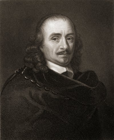 Pierre Corneille (1606-84) uit Gallery of Portraits, gepubliceerd in 1833 door English School