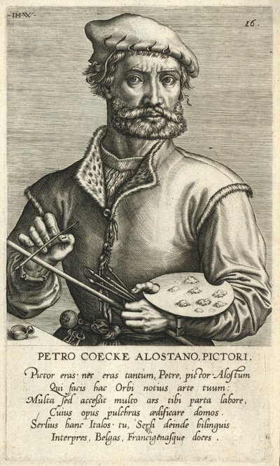 Pieter Coecke van Aelst, schilder door English School