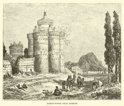 Duiventoren bij Ispahan door English School