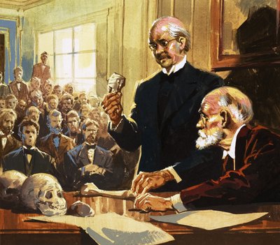 Piltdown Man door English School