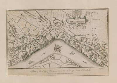 Plan van de Stad Westminster door English School
