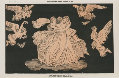Politiek beeldverhaal (kleurenlitho) door English School