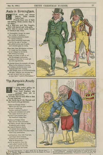Politieke Cartoons door English School