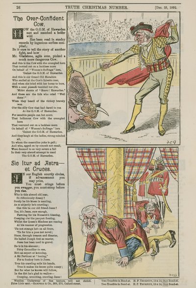 Politieke Cartoons door English School