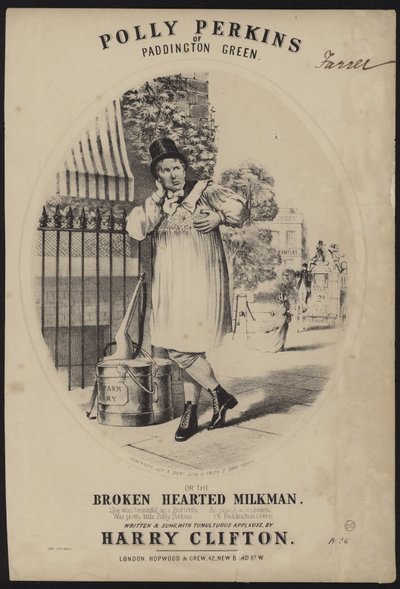 Polly Perkins van Paddington Green of de Gebroken Harted Melkman door English School