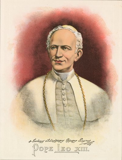 Paus Leo XIII door English School