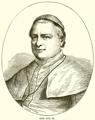Paus Pius IX door English School