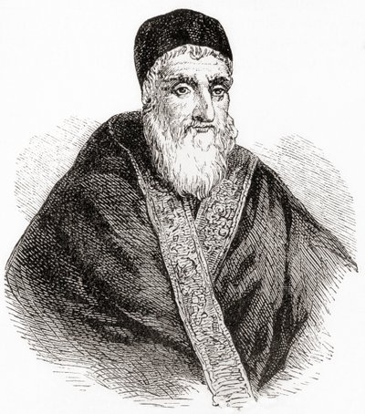 Paus Sixtus V of Xystus V, geboren Felice Peretti di Montalto, uit Ward en Lock