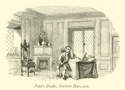 Popes studeerkamer, Stanton Harcourt door English School
