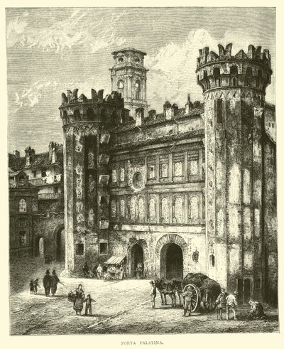 Porta Palatina door English School