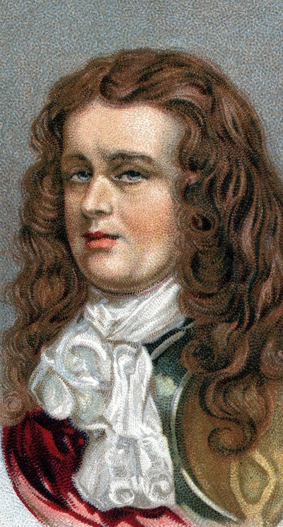 Portret van Admiraal Robert Blake - Portret van Robert Blake (1599-1657), Engelse Admiraal - Uit de serie 