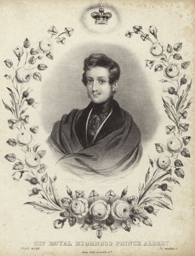 Portret van Albert, de Prins-Gemaal door English School
