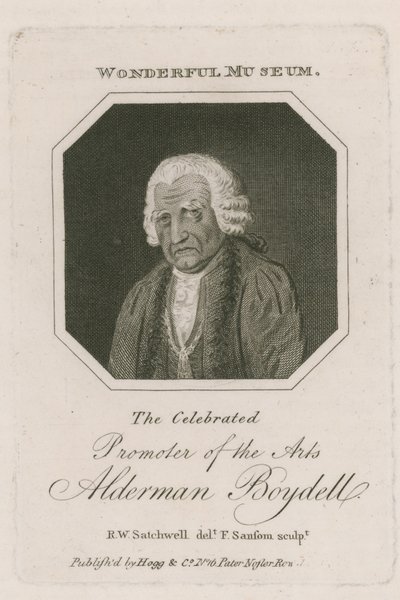 Portret van wethouder Boydell door English School