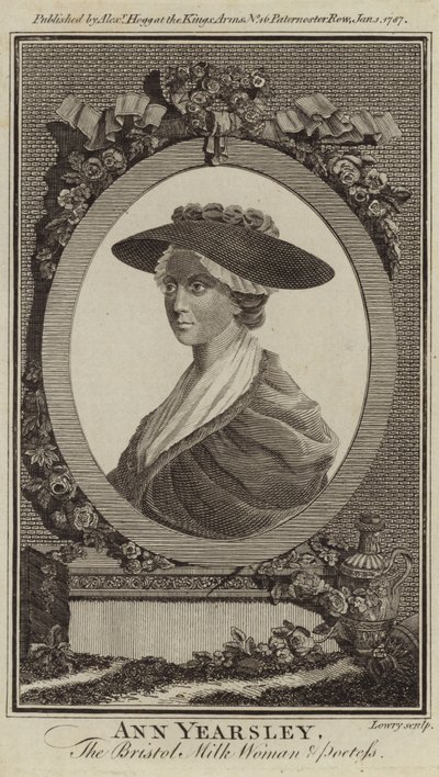 Portret van Ann Yearsley door English School