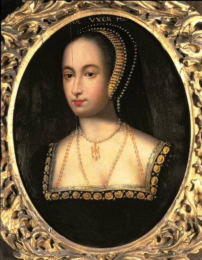 Portret van Anne Boleyn (ca. 1507-36), 1533 door English School