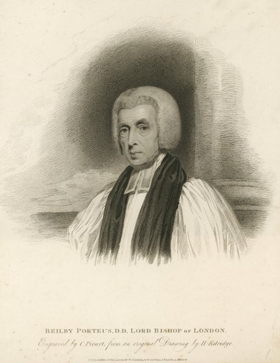 Portret van Beilby Porteus door English School