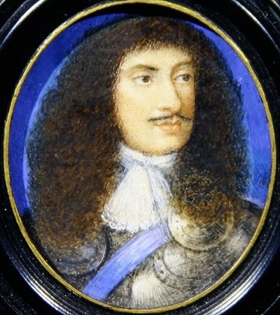 Portret van Karel II door English School