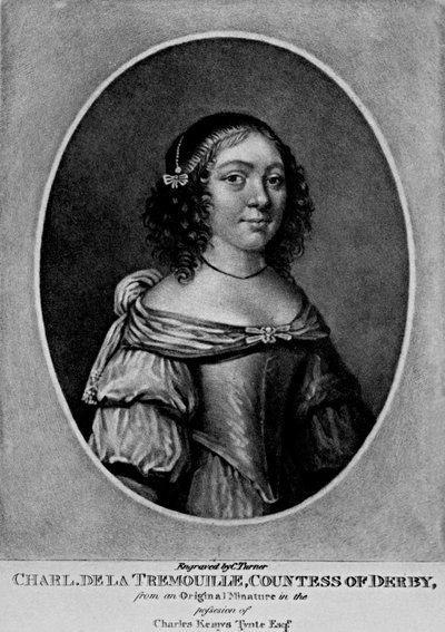 Portret van Charlotte, gravin van Derby, uit 