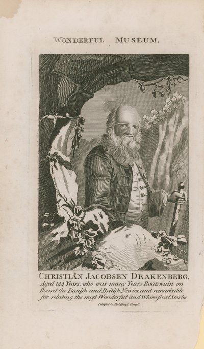 Portret van Christian Jacobsen Drakenberg door English School