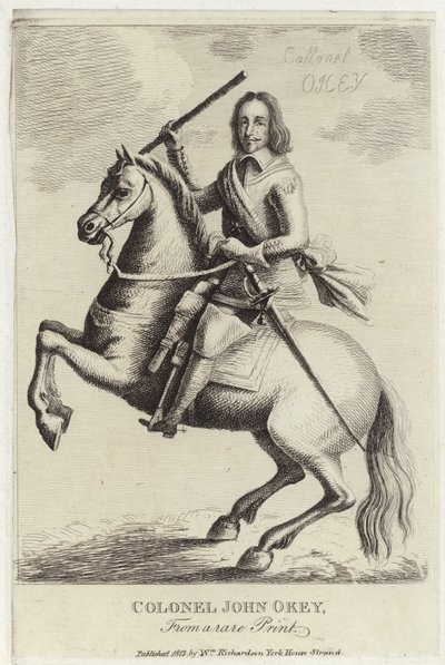 Portret van Kolonel John Okey door English School