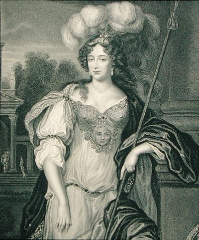 Portret van Frances Teresa Stuart (1647-1702) Hertogin van Richmond en Lennox, uit 