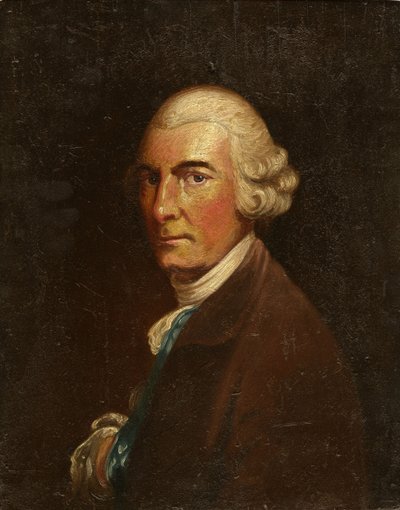 Portret van George William Fairfax door English School