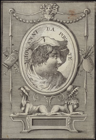 Portret van Giovanni da Ponte door English School