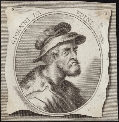 Portret van Giovanni da Udine door English School