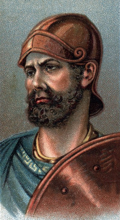 Portret van Hannibal Barca - Uit de serie 
