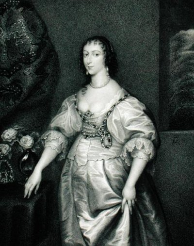 Portret van Henrietta Maria (1609-69) uit 