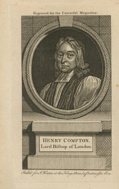 Portret van Henry Compton door English School