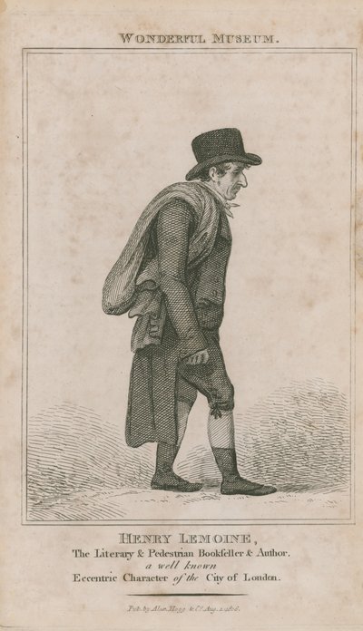Portret van Henry Lemoine door English School