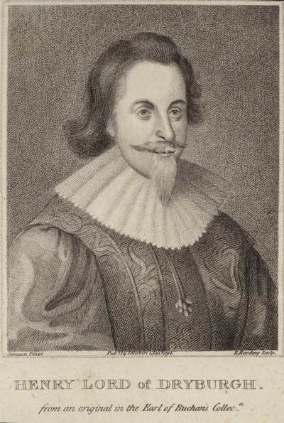 Portret van Henry Heer van Drybrugh door English School