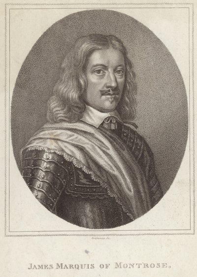 Portret van James Graham, Markies van Montrose door English School