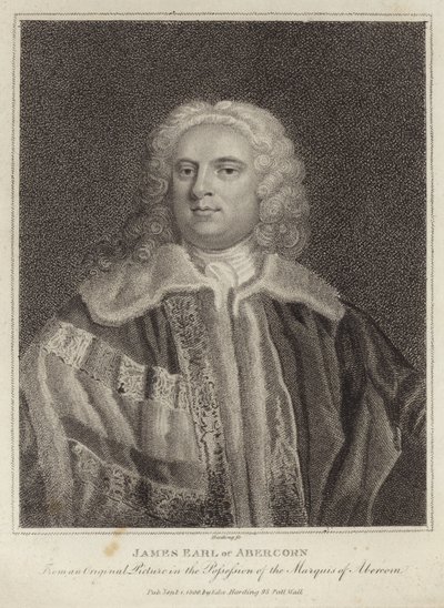 Portret van James Hamilton, Graaf van Abercorn door English School