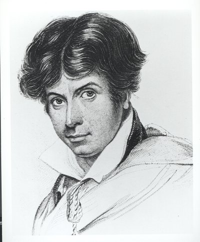 Portret van James Henry Leigh Hunt (1784-1859) door English School