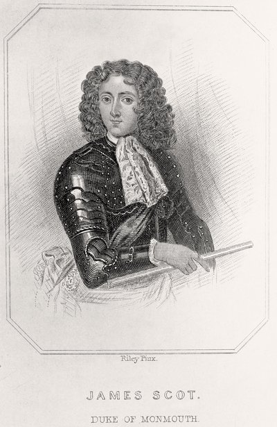 Portret van James Scot, Hertog van Monmouth door English School