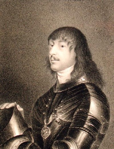 Portret van James Stanley (1607-51), uit 