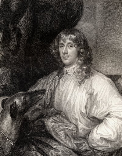 Portret van James Stuart, 1e hertog van Richmond, uit Lodges British Portraits, 1823 door English School