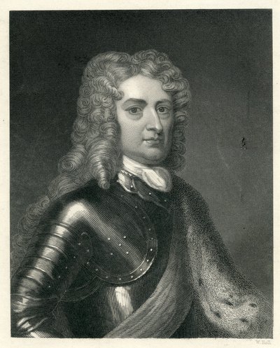 Portret van John Churchill door English School