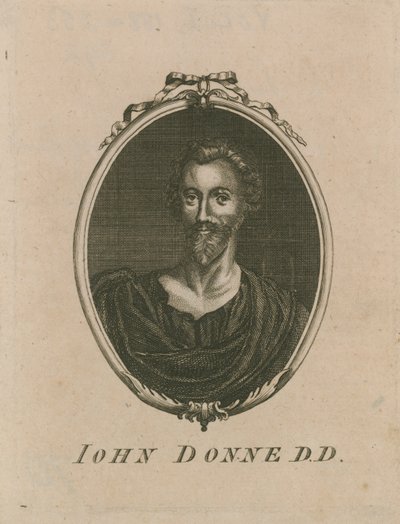Portret van John Donne door English School