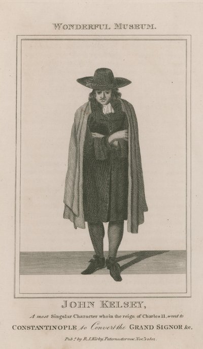 Portret van John Kelsey door English School
