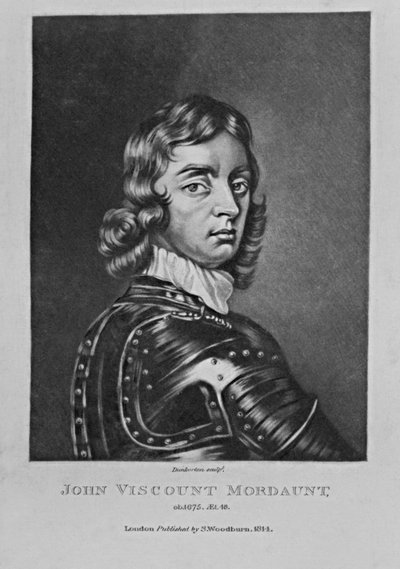 Portret van John Viscount Mordaunt, uit 