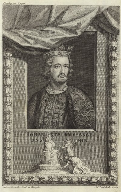 Portret van Jan van Engeland door English School