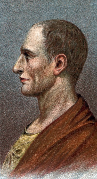 Portret van Julius Caesar - Julius Caesar - Uit de serie 